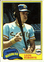 1981 Topps Baseball Cards      368     Leon Roberts